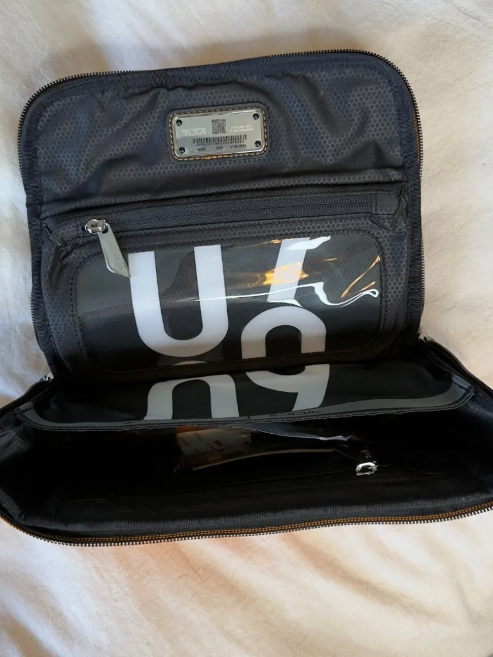 TUMI x McLaren Remex Accessory Kit / Dopp Kit – Papaya Orange – Monaco Formula 1